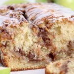 Loaf of apple cinnamon bread