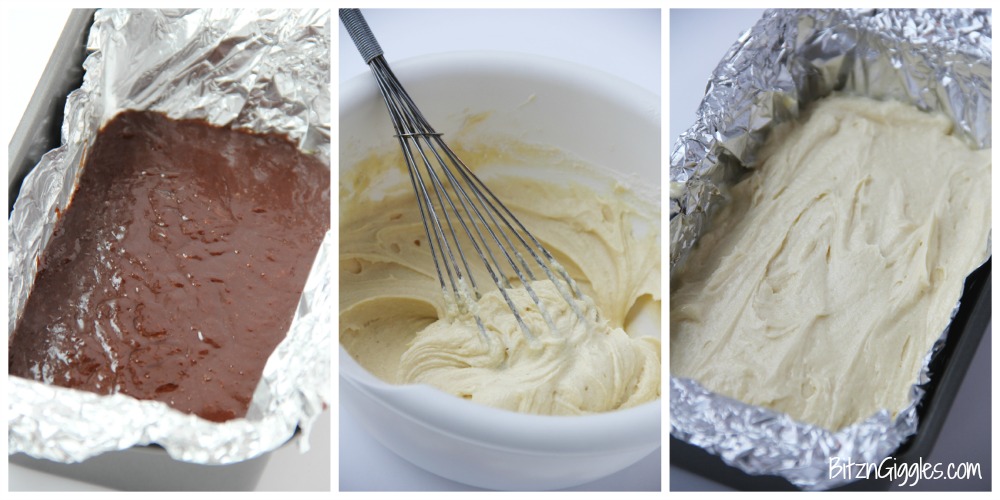 Brownie Butter Cake - A moist, sweet, layered loaf cake - perfect for entertaining!