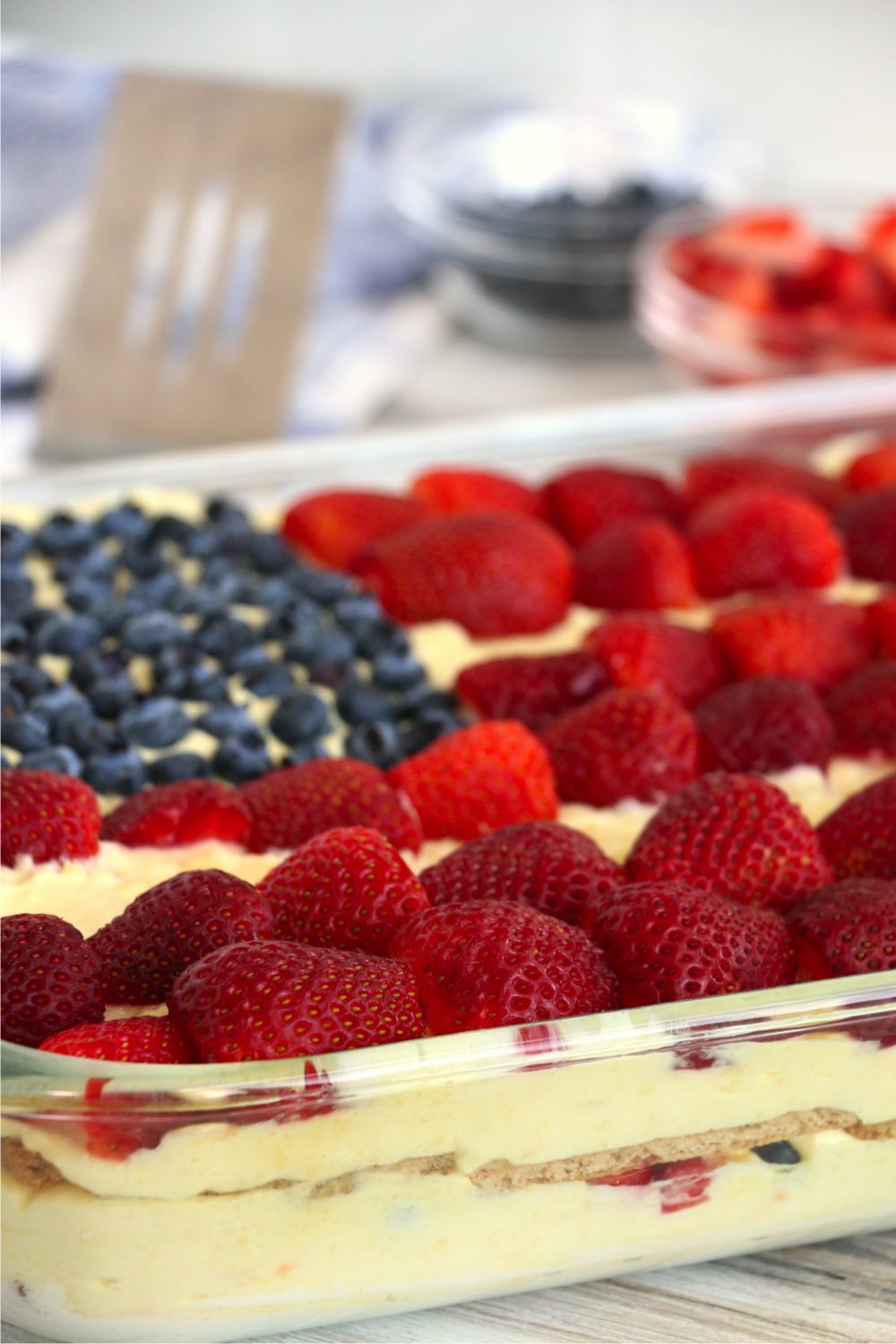Cake designed in patriotic theme